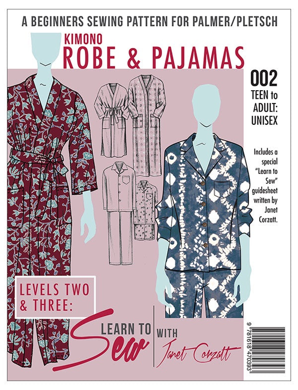 Kimono Robe & Pajamas Pattern – Beginners — Flash Sew & Quilt