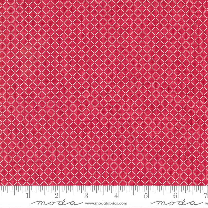 Lighthearted Summer Red 55295 12 by Camille Roskelley for Moda Fabric ...