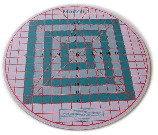 Martelli Round-About Cutting Mat — Flash Sew & Quilt