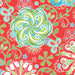Medallions Red Sewing Room 2 fabric by Amanda Murphy || Benartex
