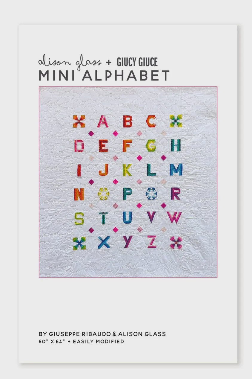 Mini Alphabet Pattern — Flash Sew & Quilt