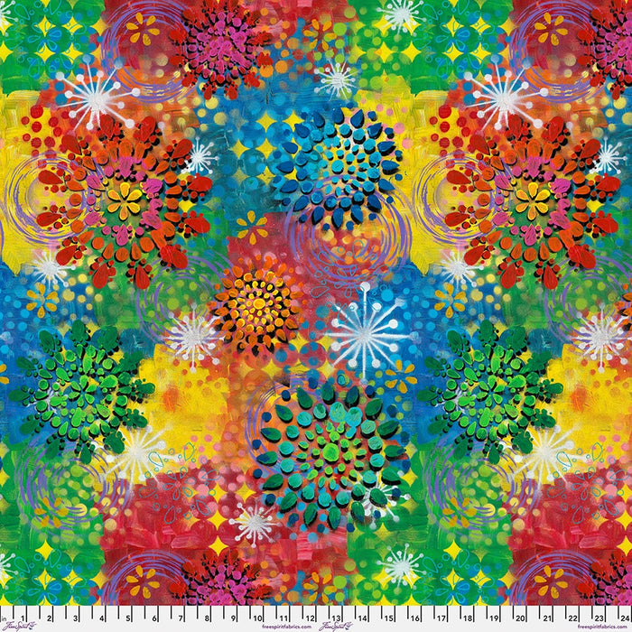 Dragonfly Dance Dazzle - Multi fabric - PWSP109.MULTI