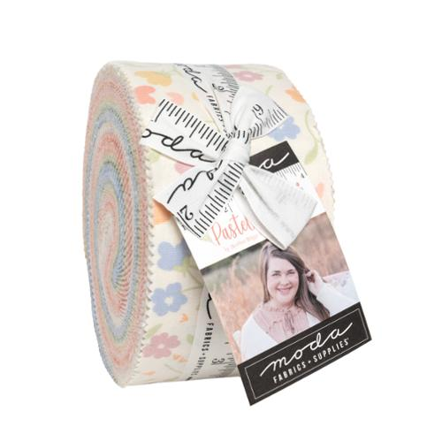 Pastel Prairie 2.5in strips of precut fabric