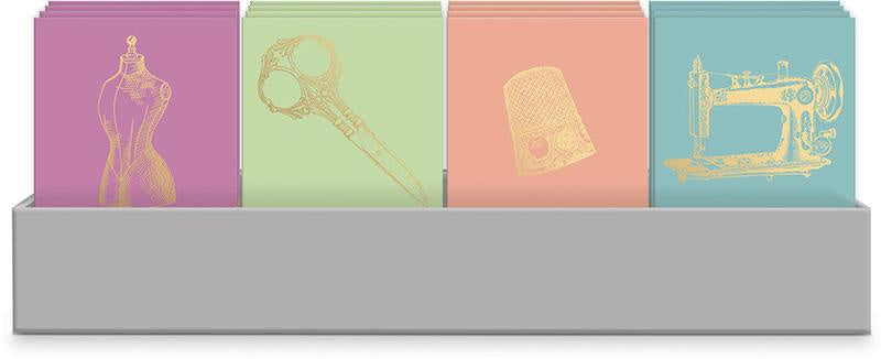 Pocket Notepad Display Foil Vintage 1001 98