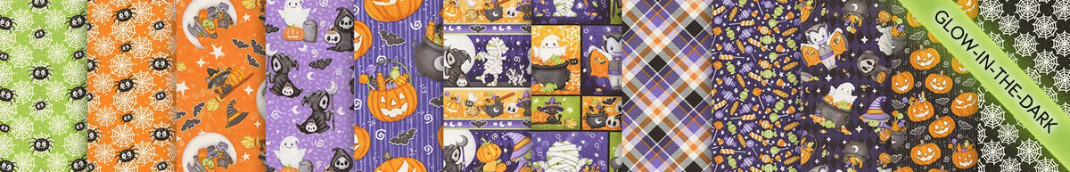 Moonlight Mischief — Glow-in-the-Dark Halloween Fabric at Flash Sew & Quilt Florida