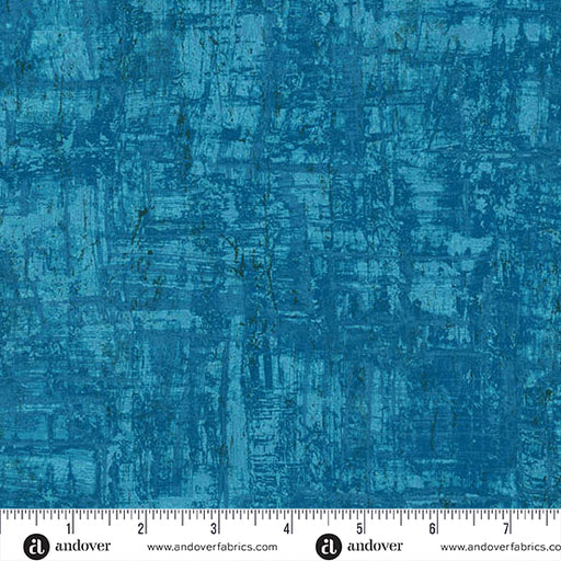 Nitty Gritty Bondi Blue fabric A-1434-T1 with ruler