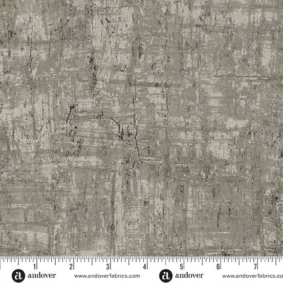 Nitty Gritty Gravel fabric A-1434-N2 with ruler