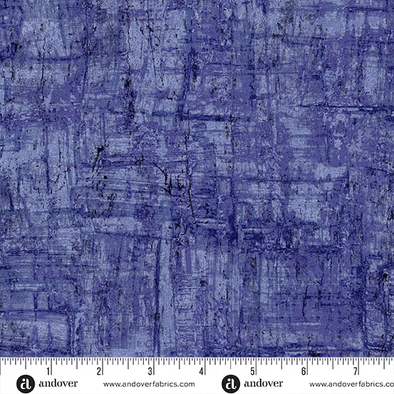 Nitty Gritty Indigo fabric A-1434-B2 with ruler