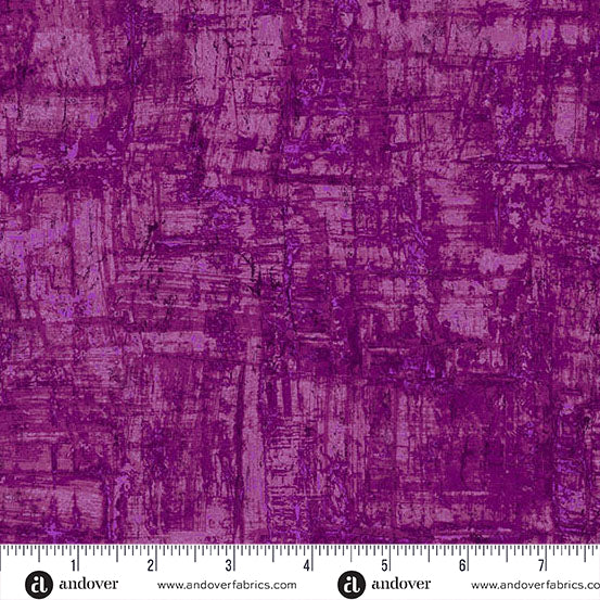 Nitty Gritty Plum fabric A-1434-E with ruler