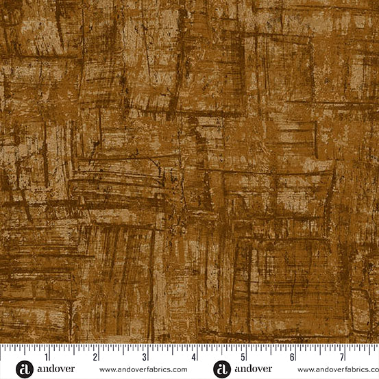 Nitty Gritty Squirrel fabric A-1434-N4 with ruler