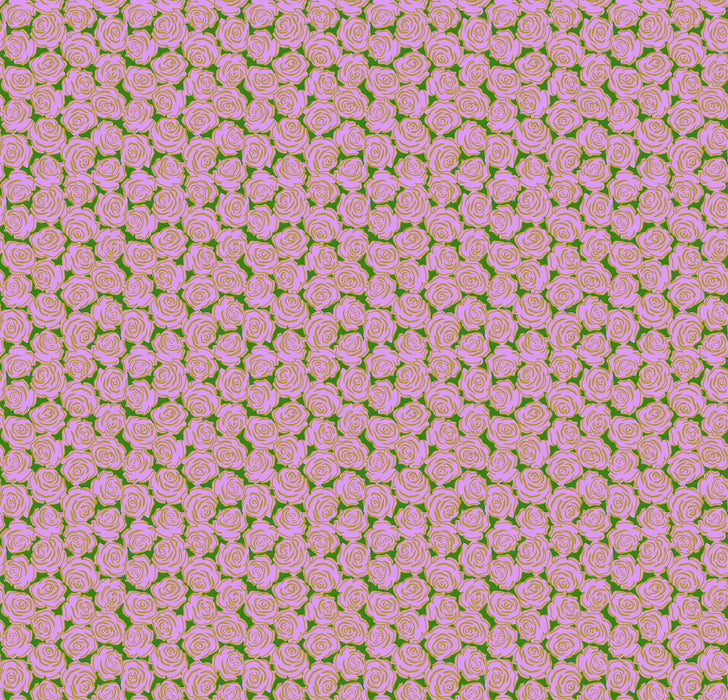 Rosette in Lilac fabric | Yesterday fabric collection