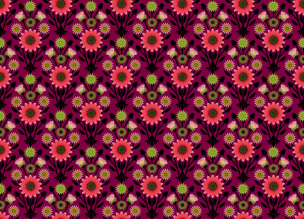 Iconic Eggplant Lifespan Fabric - AMT122-99L