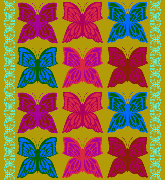 Overdressed 6 O'Clock in Bohemian fabric