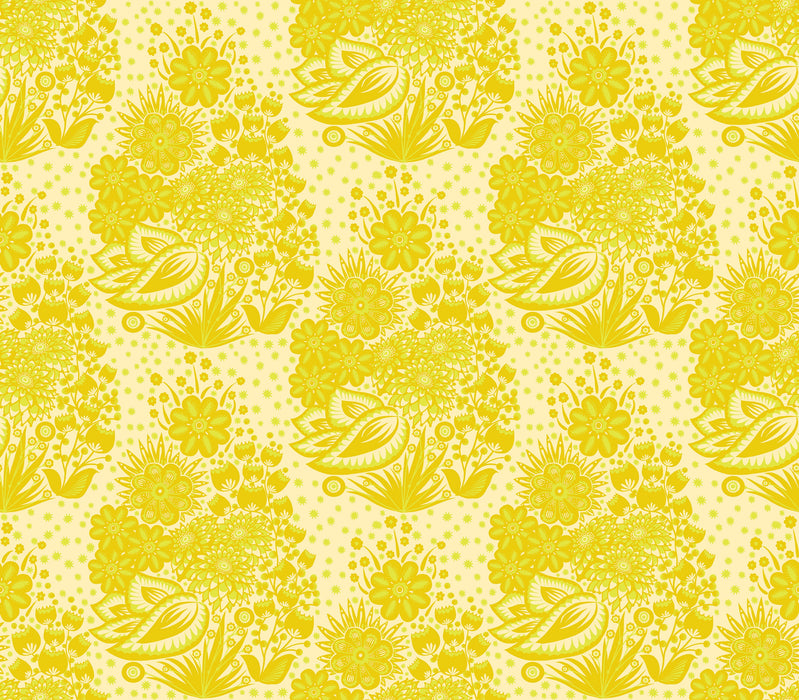 Overdressed Totem in Yellow fabric