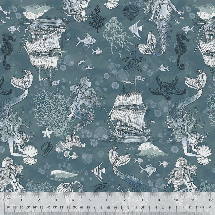 Ocean Song A Mermaid's Tale, Marine fabric
