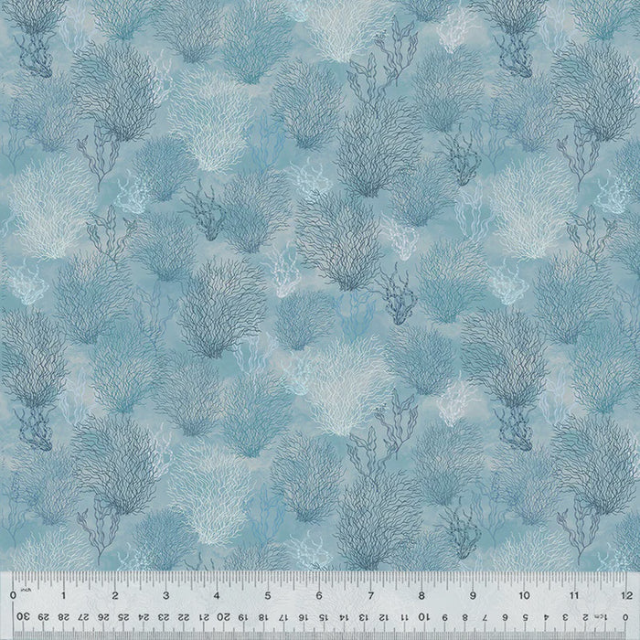 Ocean Song Coral Reef, Ocean fabric