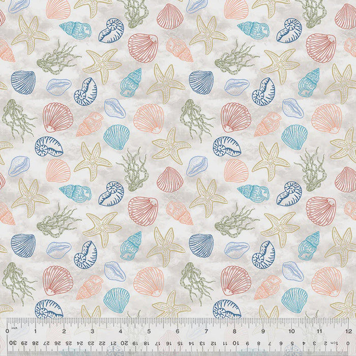 Ocean Song Shell Collection, Cloud fabric