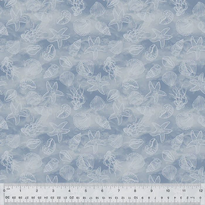 Ocean Song Shell Collection, Wave fabric