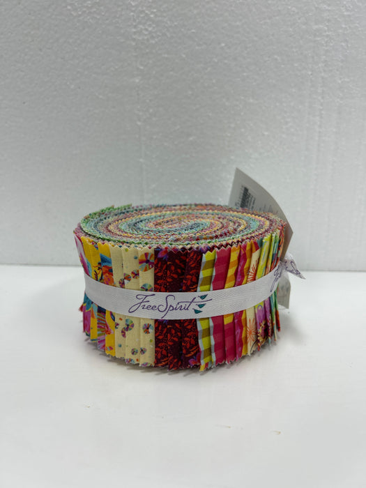 Festival fabric collection design roll 2.5 inches by 40 inch strips