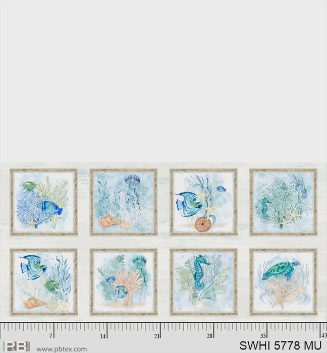 Sea Whispers Sea Life Blocks - SWHI05778MU