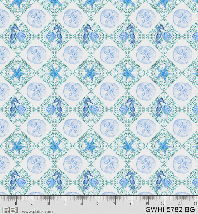 Sea Whispers Set Sand Dollar Diamonds - SWHI05782BG