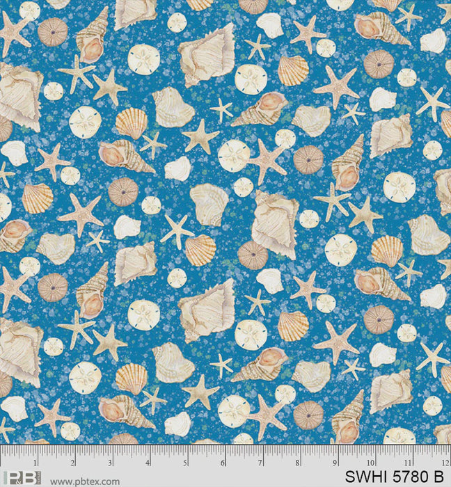 Sea Whispers Tossed Shells - SWHI05780B