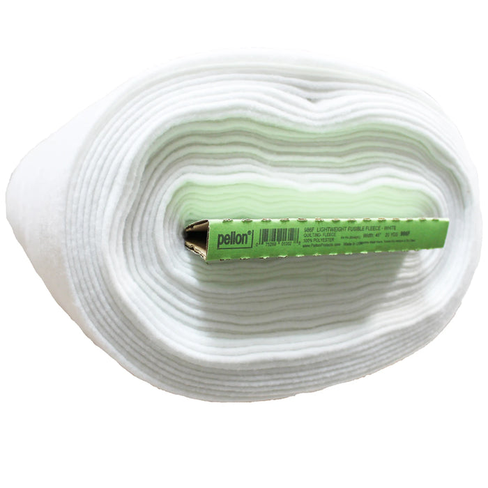 Lightweight Fusible Fleece 45in x 20yds White #986FP
