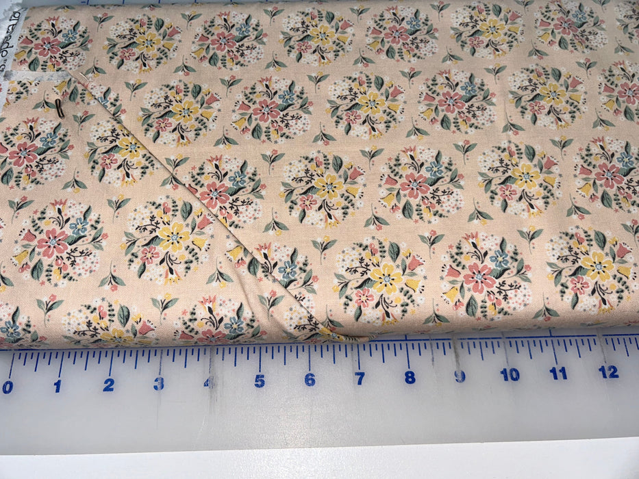 Songbird Serenade Bridal Boquet Pink fabric - SS23609
