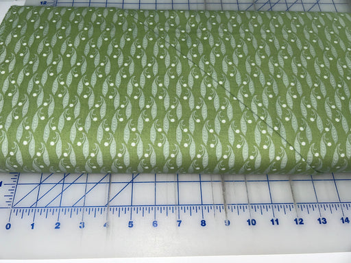 Songbird Serenade Sweet Pea Green fabric - SS23616
