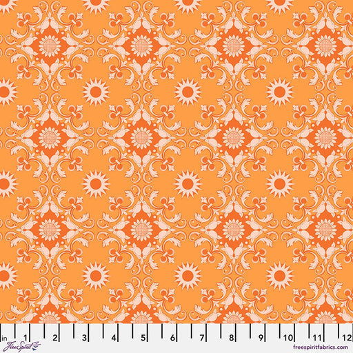 La Dolce Vita – Portofino Orange fabric by the yard - PWST028.XORANGE