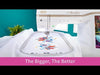 The Bigger, The Better with the Baby Lock Meridian Embroidery Machine