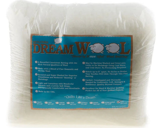 Quilters Dream Wool batting King 120in x 122in