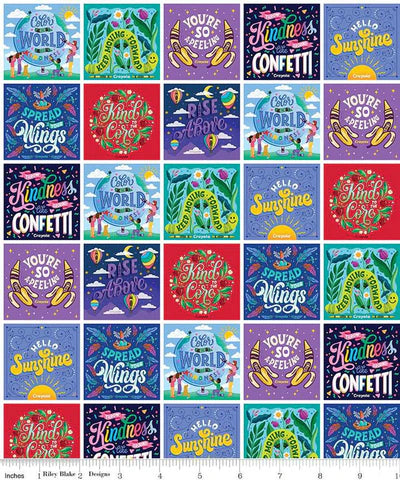 Colors of Kindness CD13684 Multi || Riley Blake Designs
