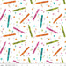 Colors of Kindness Crayons C13681 White || Riley Blake Designs
