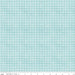Riley Blake White as Snow Windowpane Plaid Blue fabric