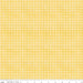 Riley Blake White as Snow Windowpane Plaid Yellow fabric