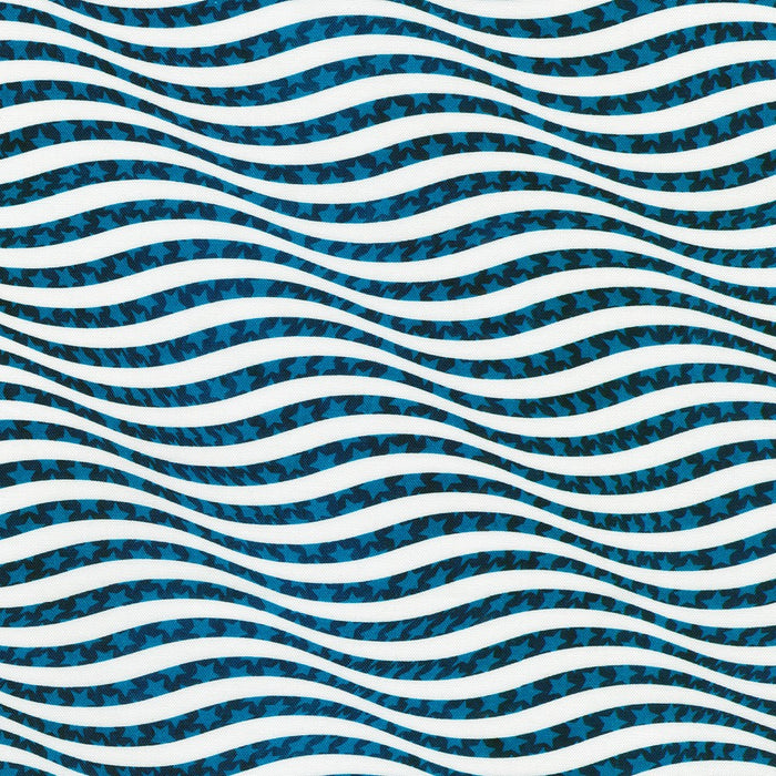 Freedom Flight Blue fabric - AKOD-23387-4 BLUE