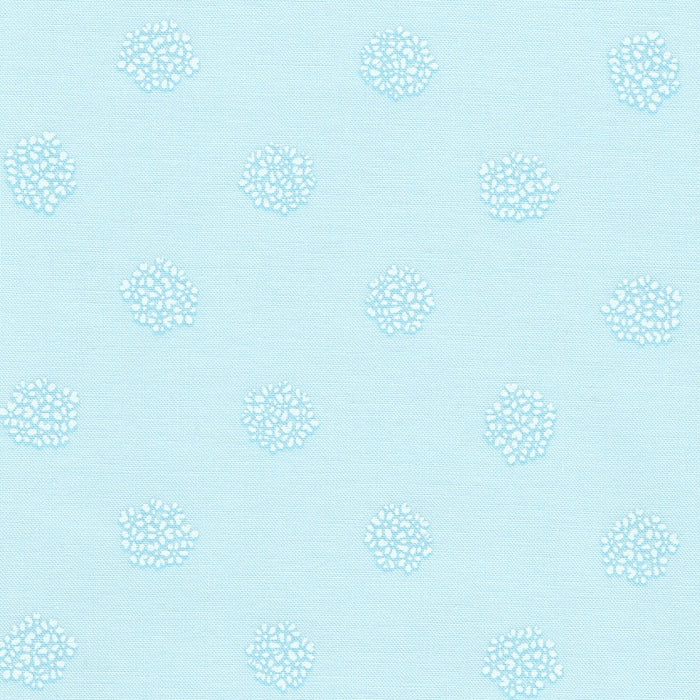 Wishwell: Alabaster Hues Hydrangea Sky fabric