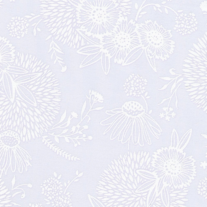 Wishwell: Alabaster Hues Mini Meadow Lavender fabric