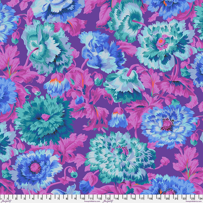 Rosemary in Blue Kaffe Fassett Collective August 2025 fabric