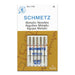 Pack of Schmetz metallic needles size 80/12 on a white background