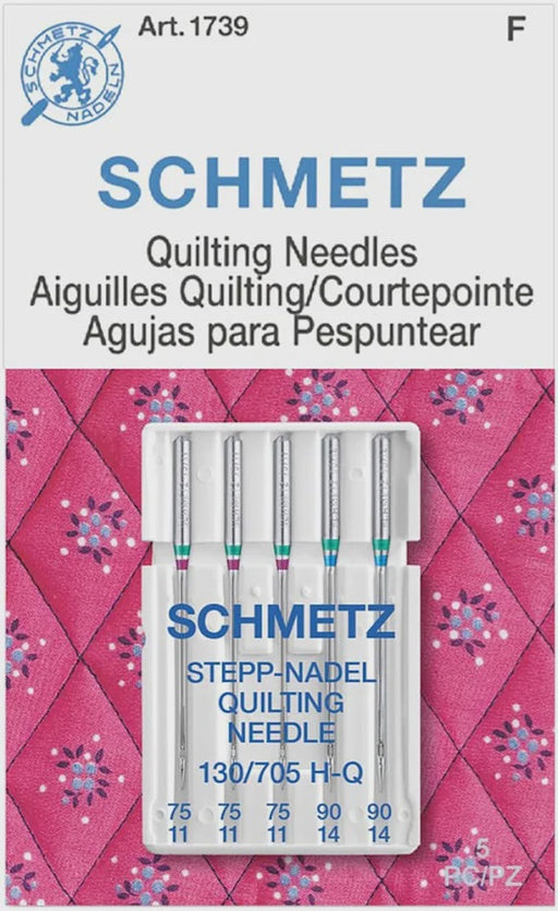 Schmetz quilting needles assorted sizes