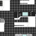 Sewing Machines Charcoal Sewing Room 2 fabric by Amanda Murphy || Benartex
