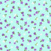 Splendid Path - Ditsy Floral Aqua fabric
