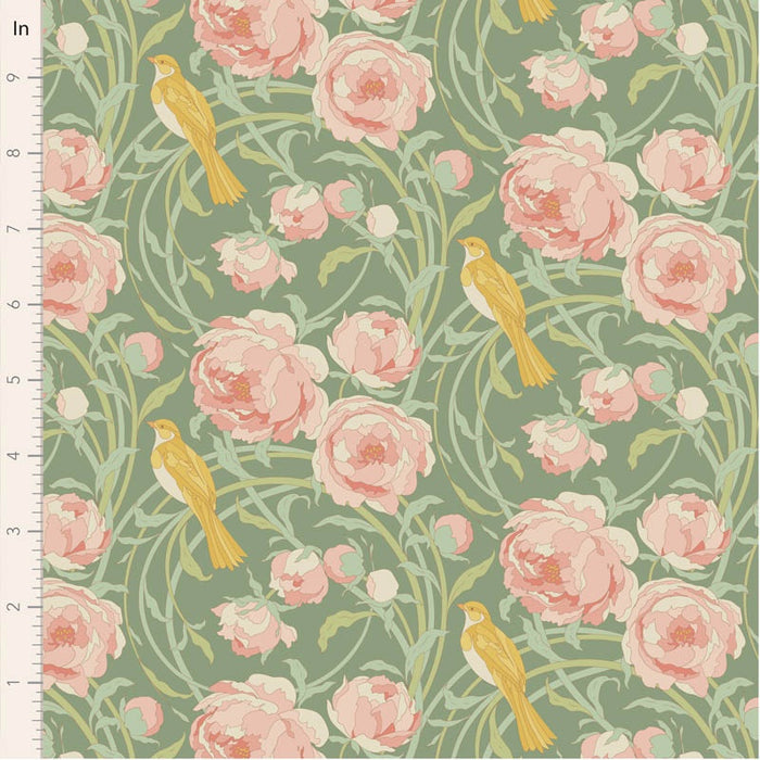 Tilda Songbird Cora in Sage fabric