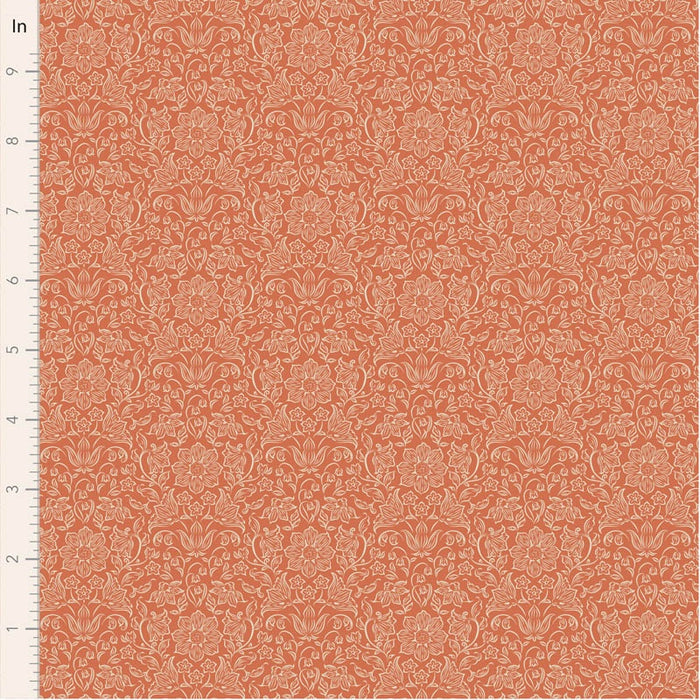 Tilda Songbird Lila in Coral fabric