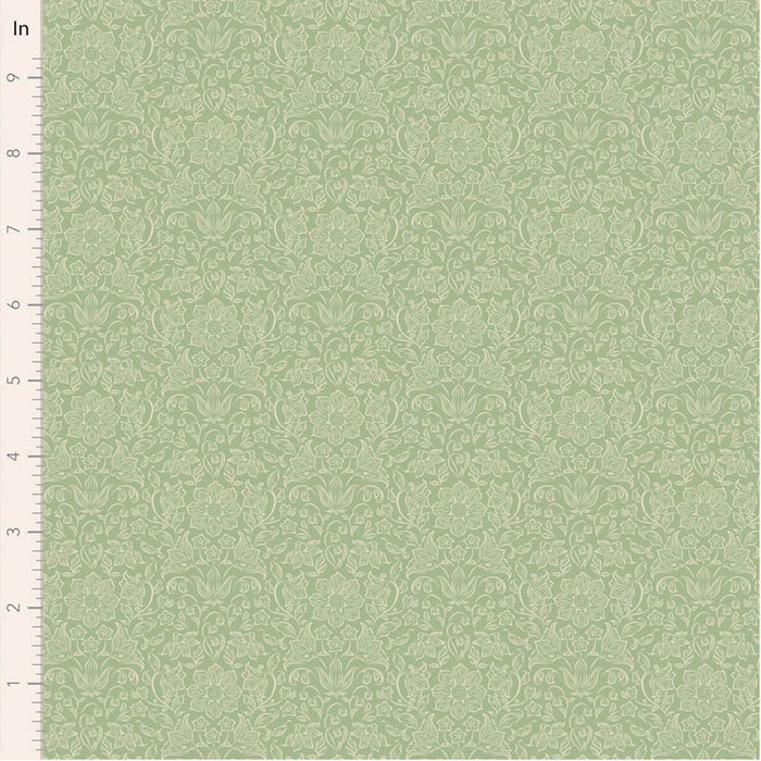 Tilda Songbird Lila in Sage Mist fabric