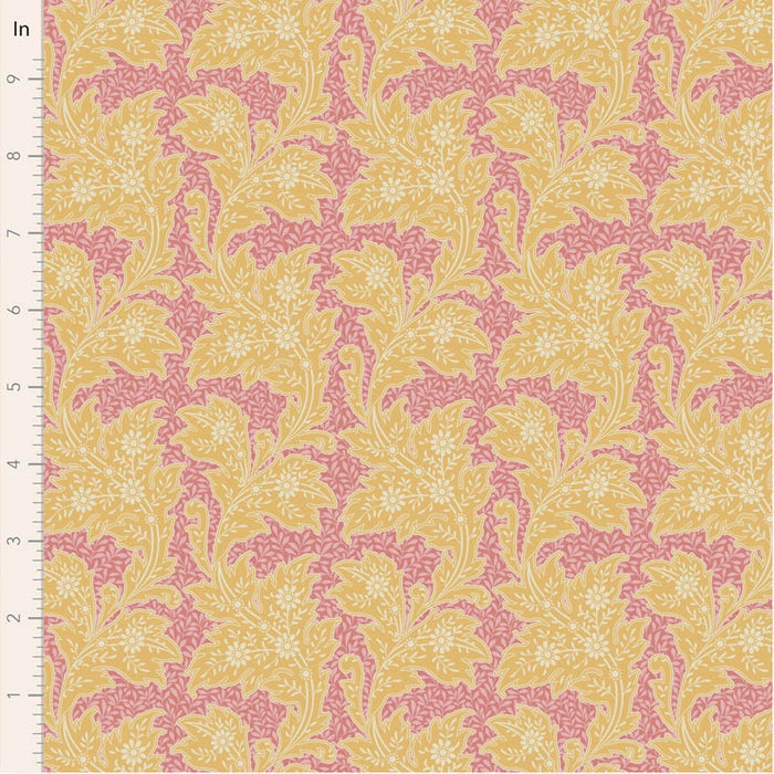 Tilda Songbird Stella in Yellow fabric by Tone Finnanger — Tilda Songbird quilting cotton fabric