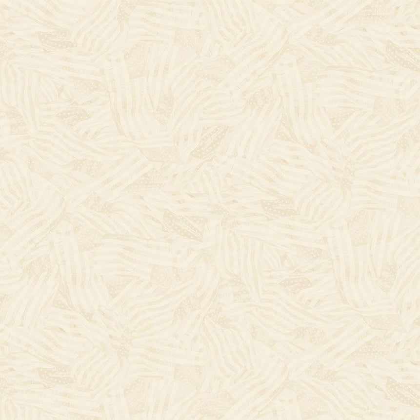 Path to Freedom Wavy Tonal Flags Ivory fabric — Flash Sew & Quilt