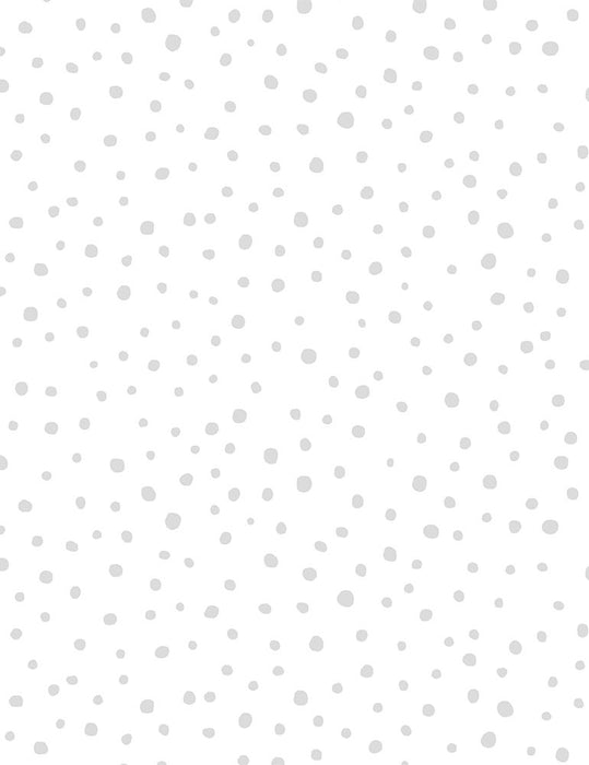 Random Dots Whiteout fabric collection HUE-C5139